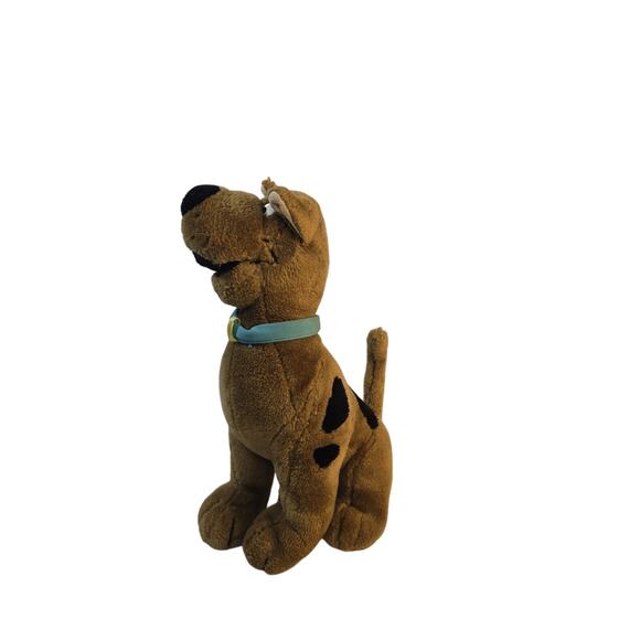 Scooby Doo 11” Plush Toy Sitting Stuffed Animal Felt Collar 1998 Equity - Picture 1 of 9